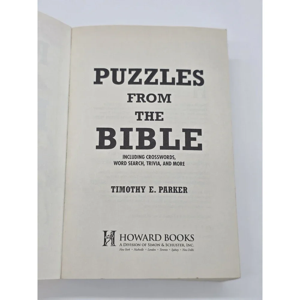 Puzzles From The Bible